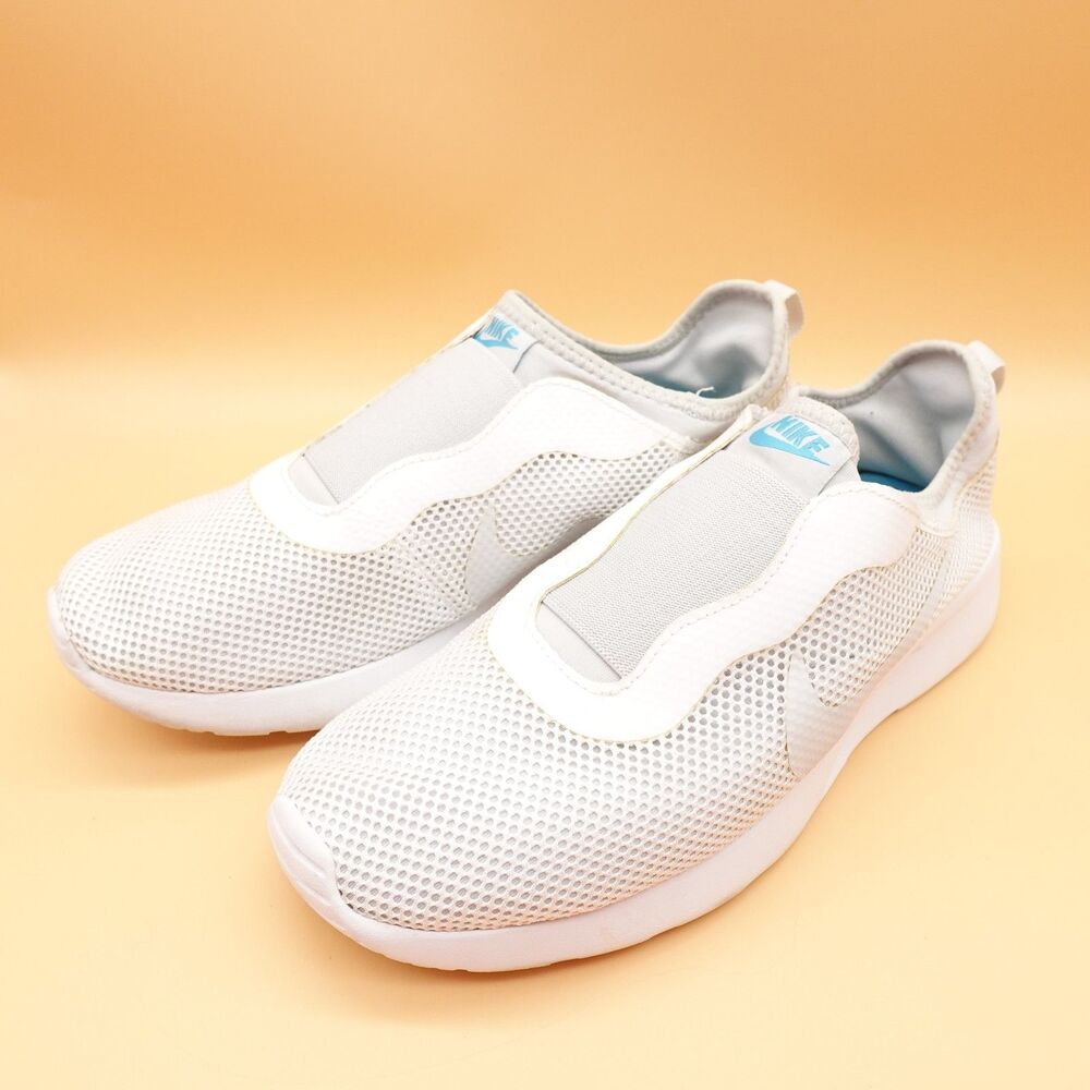 Nike Sock Dart Shoes Womens Size 8 Mesh Slip On Lightweight 902866-101 Sneakers